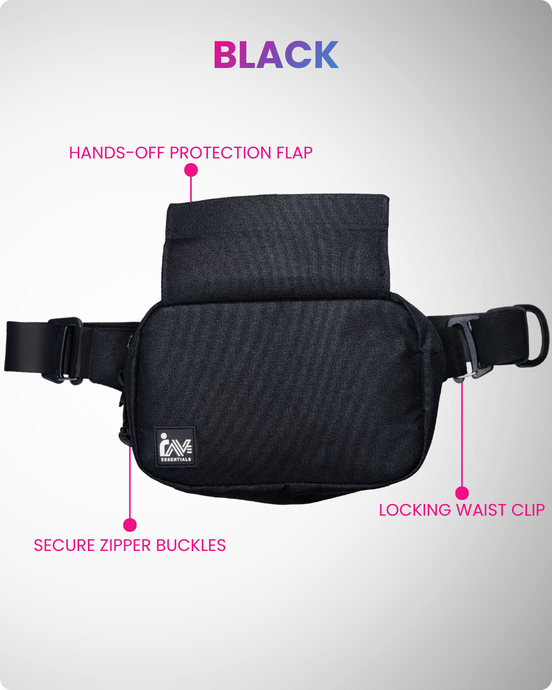 iRave Anti-Theft EDM Festival Packs