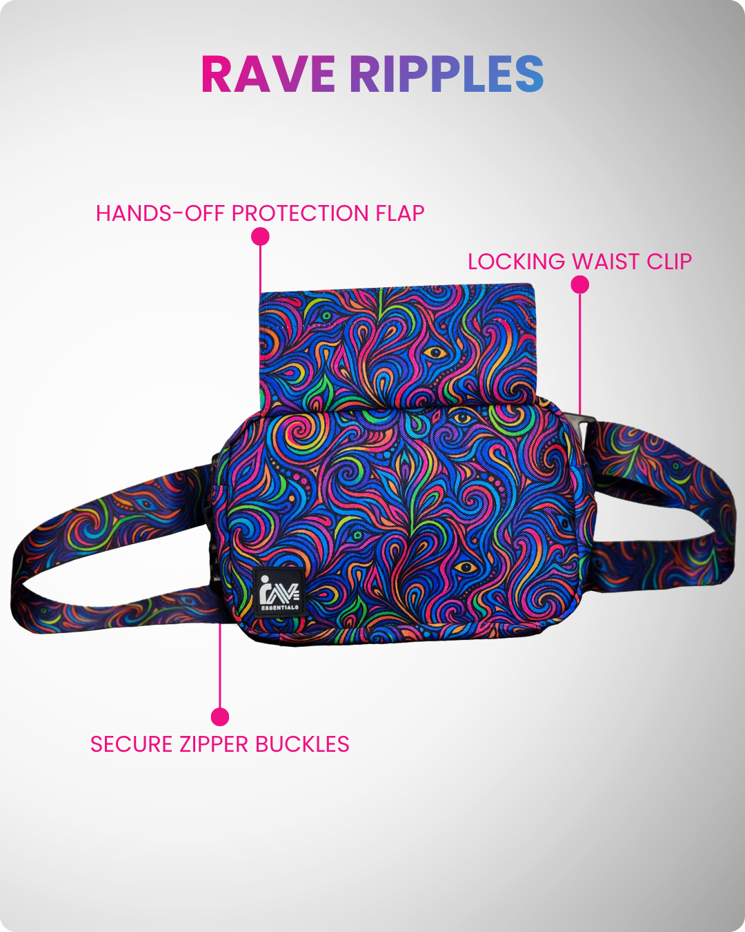 iRave Anti-Theft EDM Festival Packs